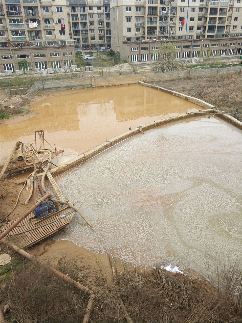 常州沉淀池淤泥清理-厂区废水池淤泥清淤